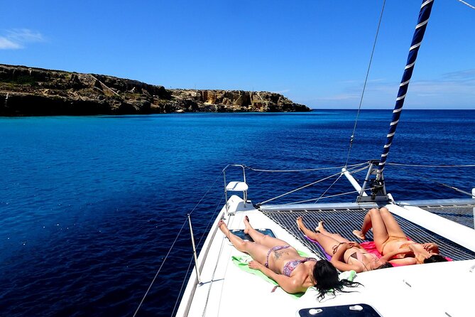 1-Catamaran tour to the Maddalena Archipelago from Cannigione - Porto della Madonna: Emerald Water and a Natural Swimming-Pool Feeling