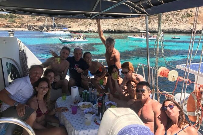 1-Catamaran tour to the Maddalena Archipelago from Cannigione - Onboard Food and Drinks: More Than a Lunch Break