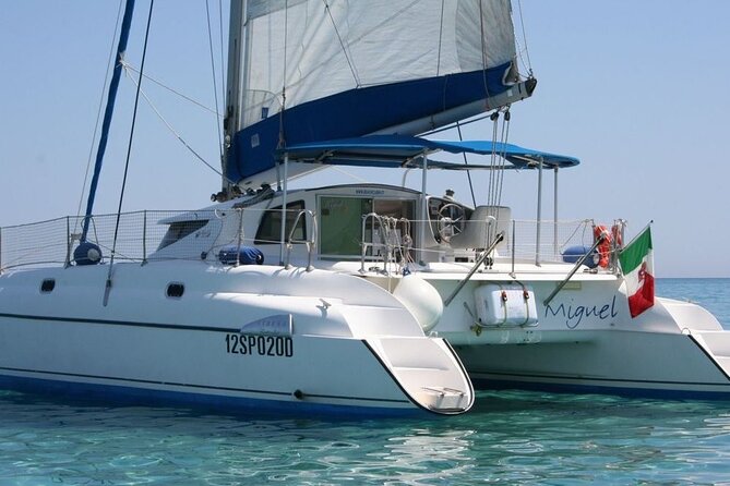 2-Catamaran tour from Cannigione to the Maddalena Archipelago - Spargi: snorkeling and swimming in impossibly clear water