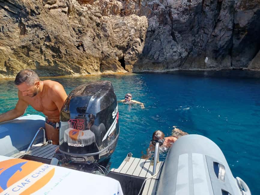 Alghero: Boat Tour and Snorkeling with Aperitif Porto Conte - Porto Conte and Capo Caccia: the sea-cove route that changes with conditions