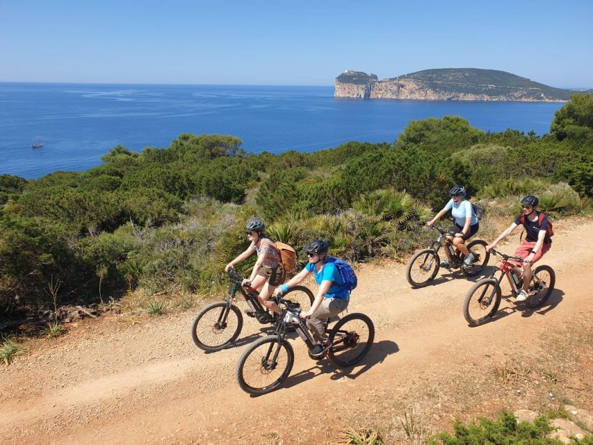 Alghero: E-bike tour inside the Natural Park of Porto Conte - Beach stops that feel like stops, not schedule math