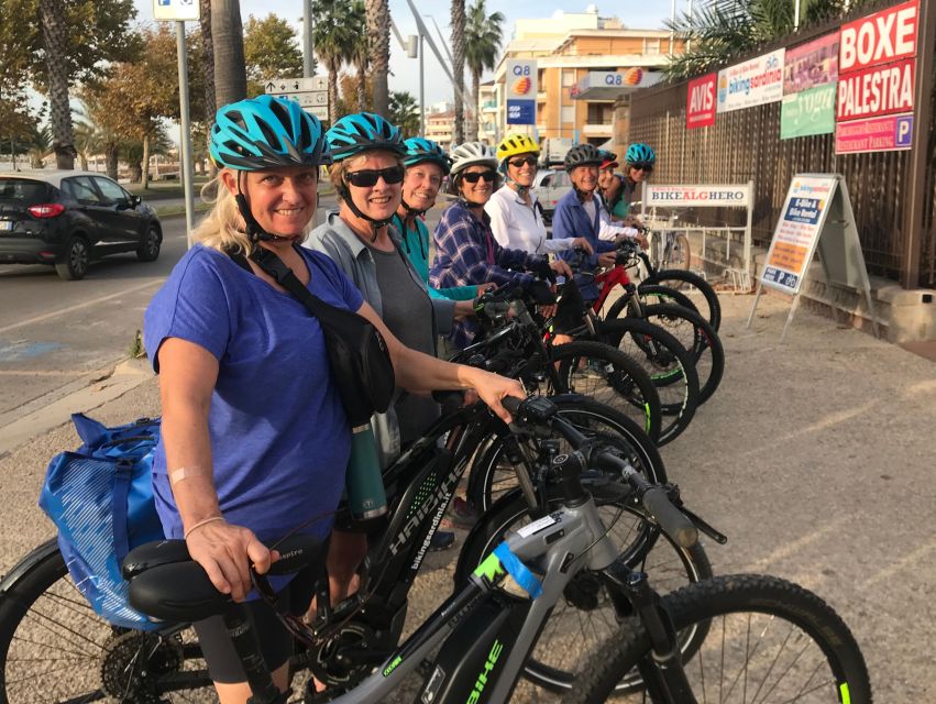 Alghero: E-bike tour inside the Natural Park of Porto Conte - Roman bridge to Calich Lagoon: a classic warm-up with real payoff