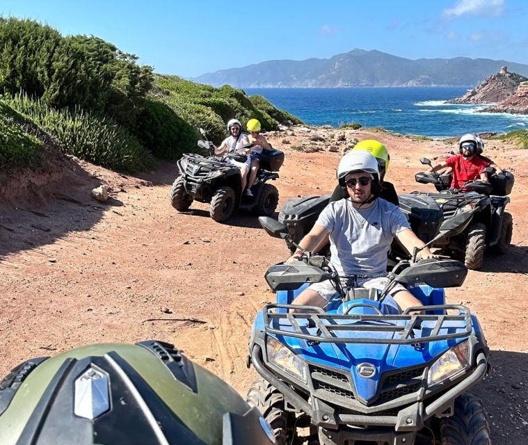 Alghero: Guided Quad Tour with Swim Stop - Guides, Language, and Real Support While You Ride