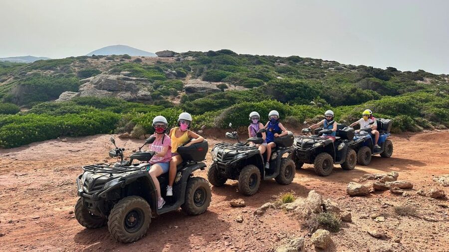 Alghero: Guided Quad Tour with Swim Stop - Getting Started Near Capo Caccia: Meeting Point and What to Bring