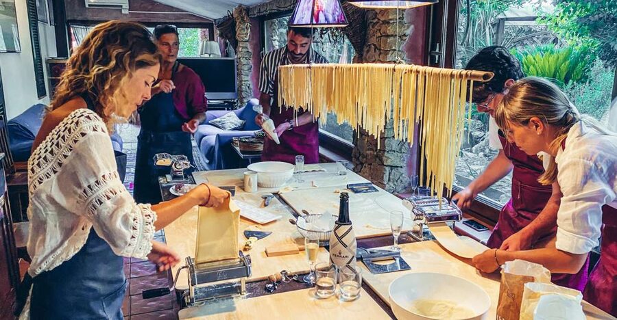 Alghero: Sardinian Home-Cooking Class and Meal - The hands-on lesson: fresh pasta and Sardinian sauce basics