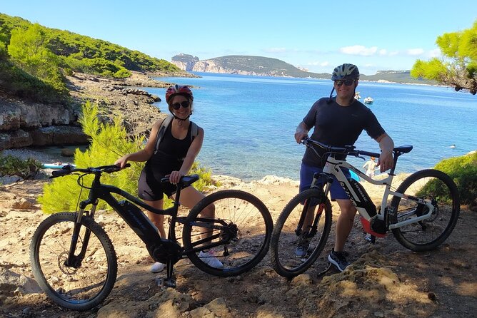 Alghero - Small Beaches Tour by E-bike more aperitif - Meeting point: easy start, private group, and a clear time block