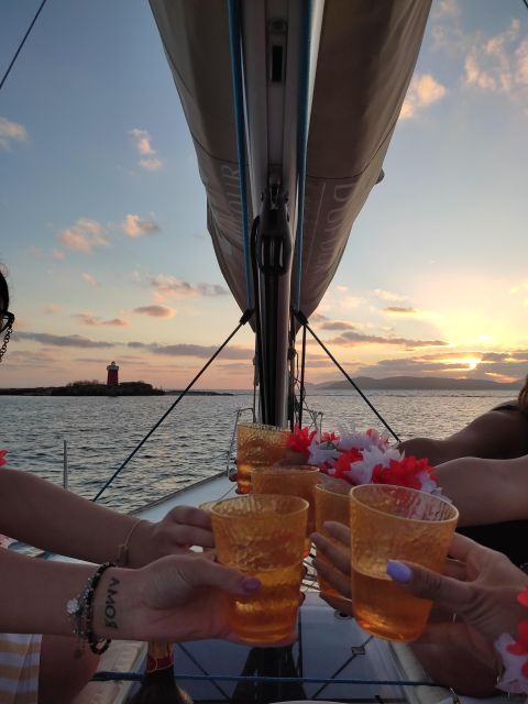 Alghero: Sunset Sailing Aperitif Experience - Maddalenetta Stop: Sunset Swim, Snorkel Gear, and Sea Life