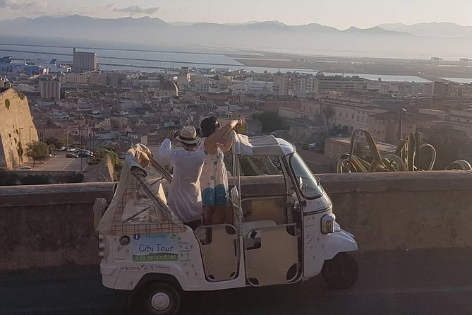 Apelisetta tuk tuk: 2 hours tour of Cagliari - Molentargius-Saline Salt Flats: Flamingos Up Close (But Not Guaranteed)