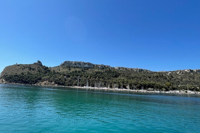 Boat excursion to the gulf of Cagliari and its coves - Stop 2: Sella del Diavolo for Devil’s Saddle scenery