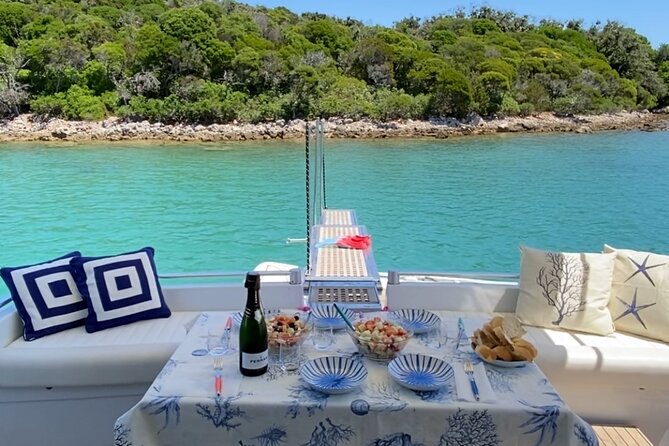 Boat tour Porto Cervo - Maddalena archipelago - Cala Santa Maria and the Capo d’Orso pass: the final 2 hours of beach bliss