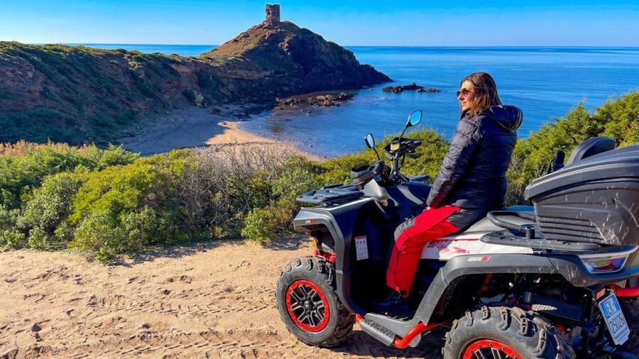 Bosa: Coast and Country Guided Quad Bike Tour - Swim Stop 1 at Columbargia: Beach Time With a View