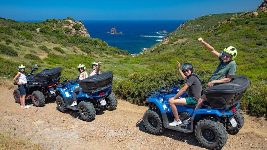 Bosa: Coast and Country Guided Quad Bike Tour - Tower Stop and Cliff Scenery: Ischia Ruggia and Torolo