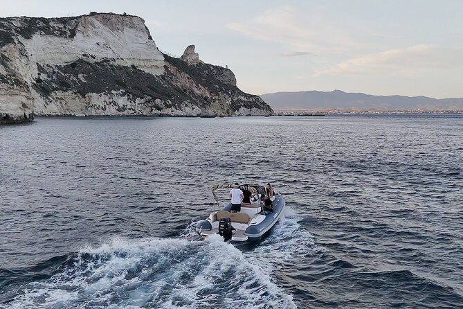 Brindisi dinghy cruise Gulf of Cagliari Snorkeling - Stop 2: Sella del Diavolo and the legend behind the Devil’s Saddle