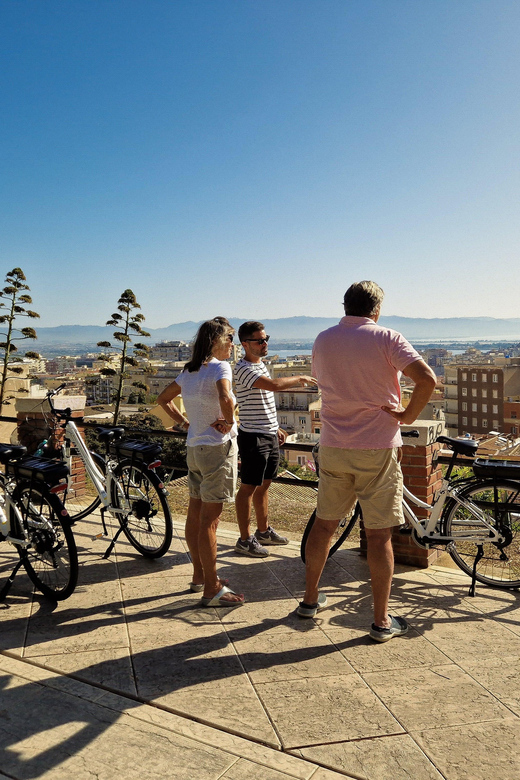 Cagliari: 2-Hour Guided E-Bike Tour with Coffee - Castello District Highlights: Pisan Towers, Bastions, and the Roman Amphitheater
