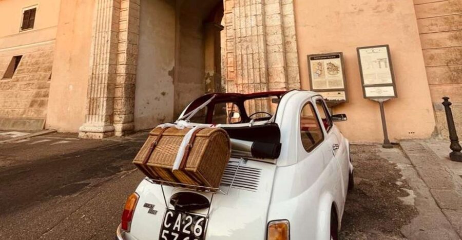 Cagliari | Aperitif with city tour aboard a vintage fiat 500 - Key things that make this Fiat 500 aperitif tour worth your time