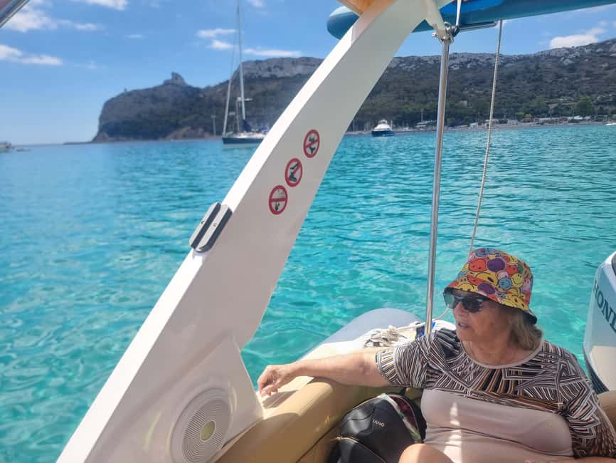 Cagliari: Boat Tour, 4 Stops, Swim, Snorkeling, & 1 Spritz - Cala Fighera Before the Main Event