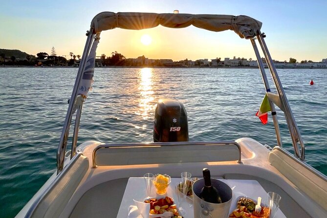 Cagliari Boat Tour with Sardatrips; Swim, Snorkeling, Sip & Snack - Sea cave time by dinghy: when the optional stops are the best part