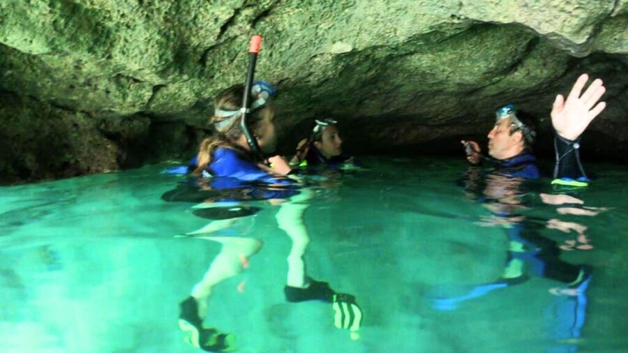 Cagliari: boat tour with snorkeling in the caves - Cave-entry time: Cala Fighera, Calamosca, and La Pailotte with torches