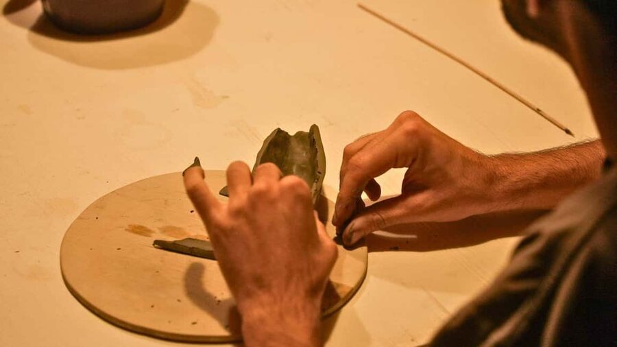 Cagliari: Ceramics Workshop - What happens to your bowl: drying, exchange, and take-home choices