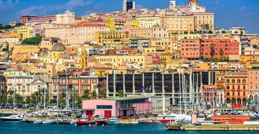 Cagliari: Guided Walking Tour - Stop 6: Via Roma and the finish near Piazza Matteotti