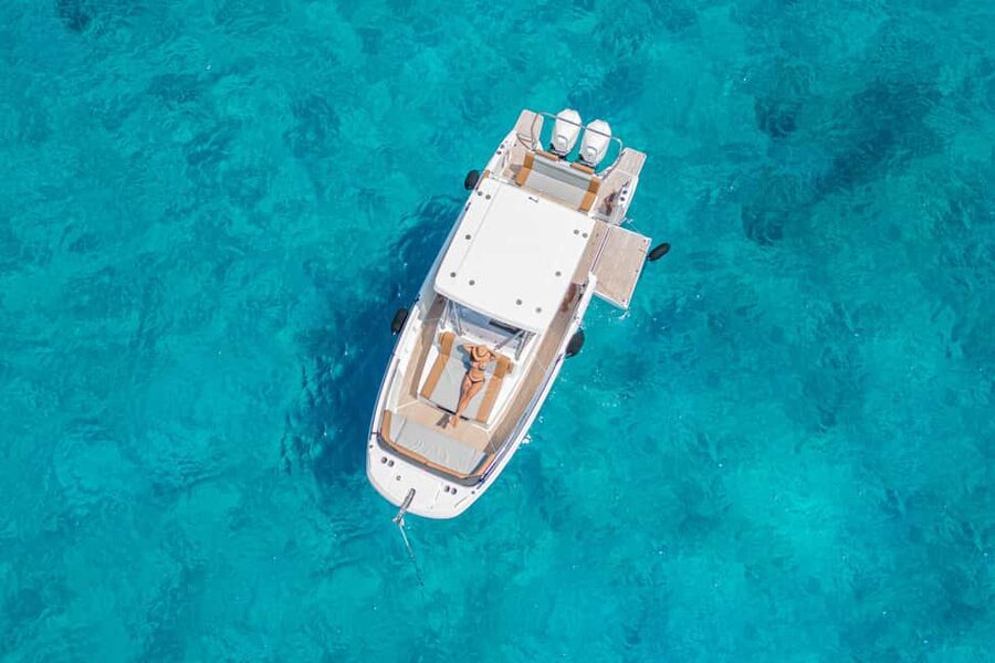 Cagliari: Luxury Motorboat Tour with 3 Swim Stops & Wine - A 9-Meter Beneteau With Shade, Space, and Real Deck Time