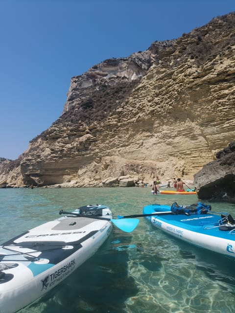 Cagliari Sella Diavolo: 2/3 seats kayak/paddle without guide - Kayak and SUP Autonomy on Cagliari’s Gulf