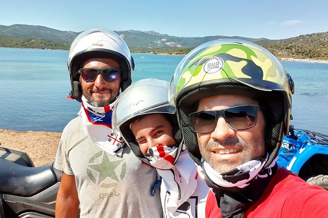 Cagliari Shore Excursion: Quad-ATV Adventure Experience - Malfatano beach: coves, coastline views, and a fast reset