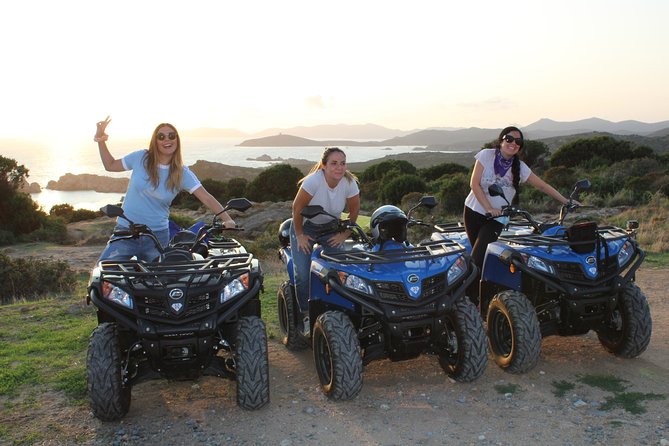 Cagliari Shore Excursion: Quad-ATV Adventure Experience - Spiaggia di Tuerredda panoramic point: the best quick shot on the route