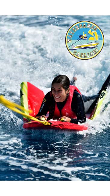 Cagliari: Wakeboard and watergames - Beach stops, lighthouse views, and the boat-only surprises