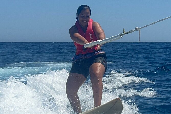 Cagliari: Wakeboard and watergames in the Gulf of Angels! - Water games with inflatable fun: included, not just filler