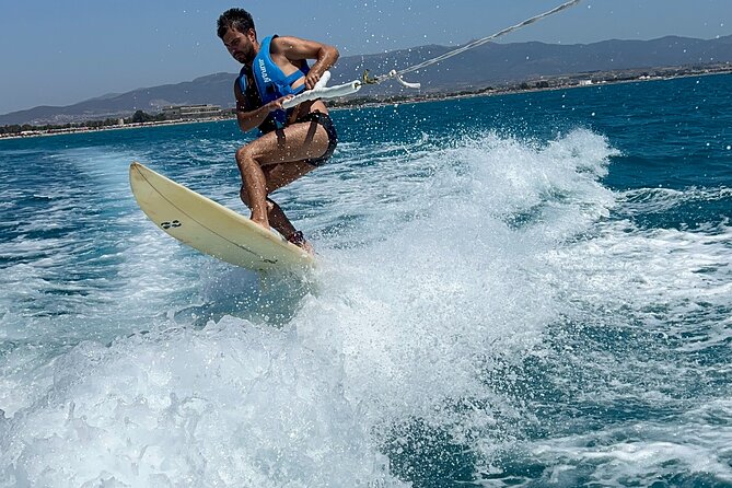 Cagliari: Wakeboard and watergames in the Gulf of Angels! - What happens on the water: Poetto first, then Sella del Diavolo