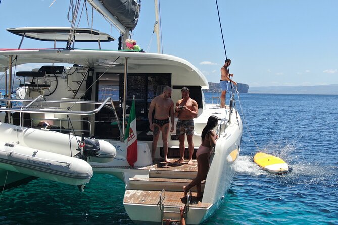 Catamaran Alghero, Catamaran Sailing Day Trip - Natural Park Sailing: How the Swim Stops Work