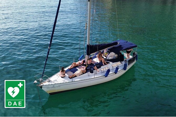 Catamaran tour stops bathing and snorkeling toast with prosecco - Snorkeling gear and what “good snorkeling” really means here