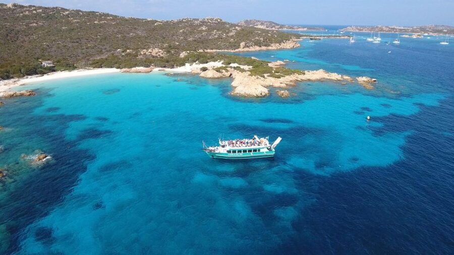 Daily Boat Excursions La Maddalena Archipelago - Stop 1: Cala Corsara area and that first chance to get in the water