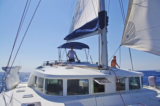 Day trip on a sailing catamaran in Sardinia - Stop 2 Option: Golfo Aranci and the Dolphin Possibility