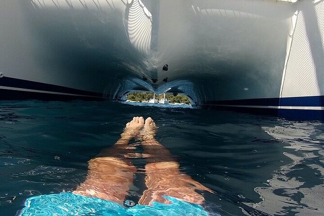 Day trip on a sailing catamaran in Sardinia - Stop 5: Capo Coda Cavallo for a Long Swim and Lunch Break