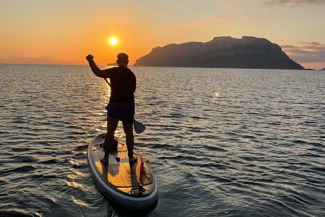 Dolphin-spotting SUP tour with Golfo Aranci aperitif - Sunrise SUP breakfast versus sunset aperitif: same route, totally different mood