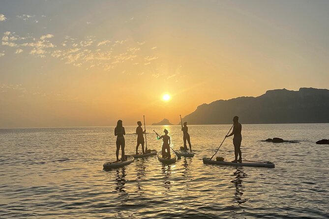 Dolphin-spotting SUP tour with Golfo Aranci aperitif - Stops for relaxation and getting your breath back