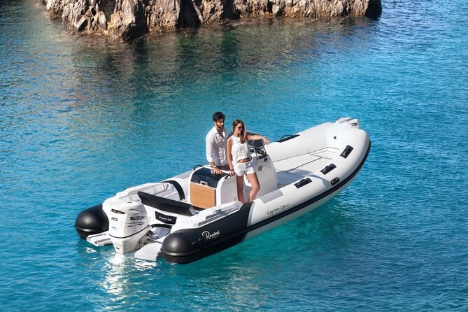 Dolphins Rib boat (up 6 people) Private - On-Board Snacks, Aperitif Moments, and the Fun Fish-Feeding Touch