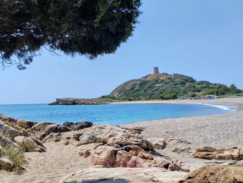 From Cagliari: Chia Beaches Tour with van - Weather reality: when the tour becomes mostly scenic