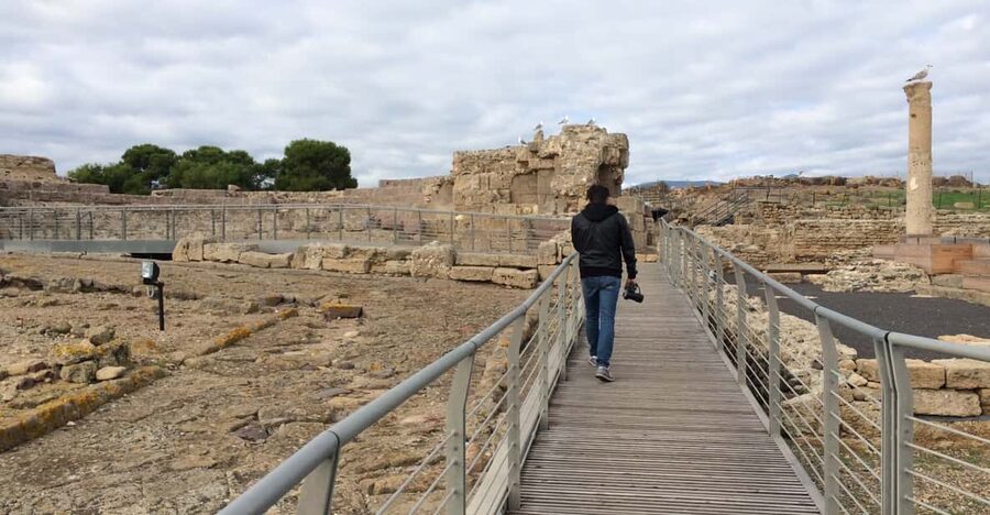 From Cagliari: Nora Ruins and Pula Guided Tour - Santa Gilla and the flamingo drive from Cagliari