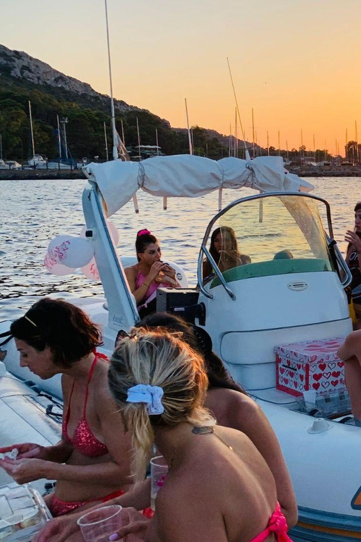 From Cagliari: sunset dolphin watching tour - Cala Bernat under the lighthouse: the calm, scenic closer