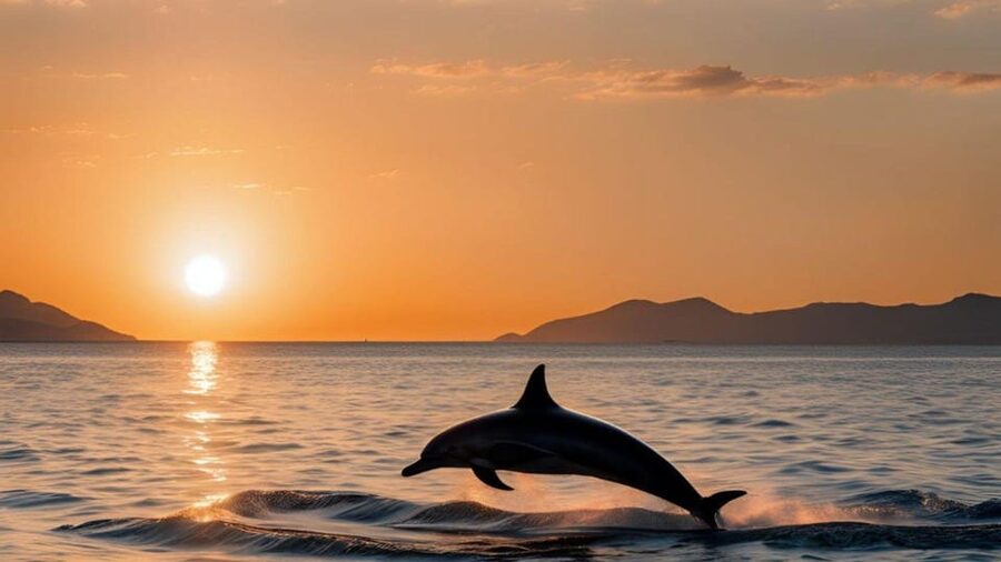 From Cagliari: sunset dolphin watching tour - Sella del Diavolo near Poetto: views with a little drama
