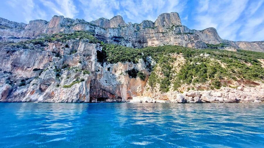 From Cala Gonone: Gulf of Orosei Dinghy Trip - Passing in front of Cala Goloritzè: the icon you spot from the water