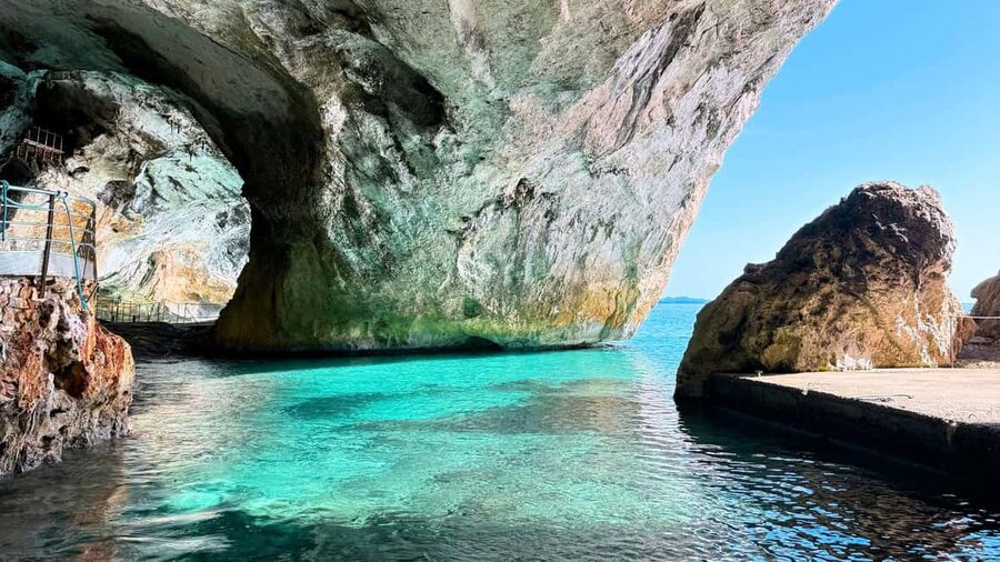 From Cala Gonone: Gulf of Orosei Dinghy Trip - Cala delle Sorgenti: a beach break with room to breathe