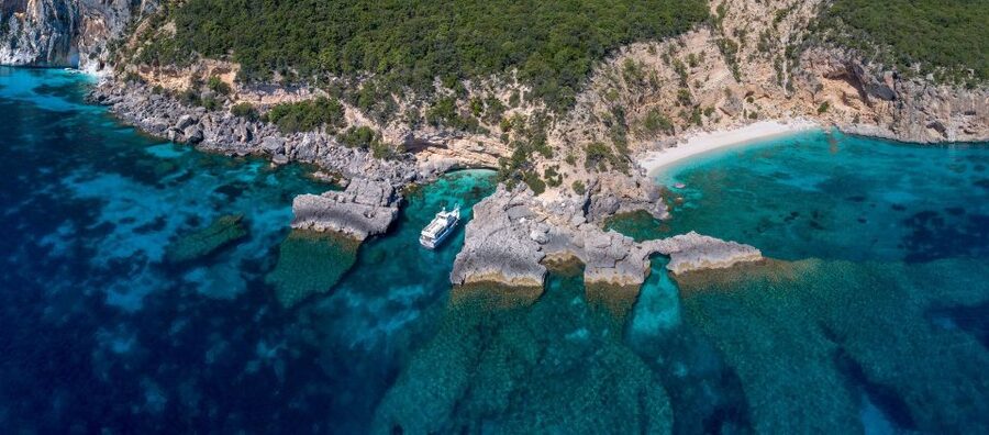 From Cala Gonone: Orosei Gulf Cruise with Stops - Cala Mariolu (or Cala Gabbiani) plus the Cala Goloritzé photo stop