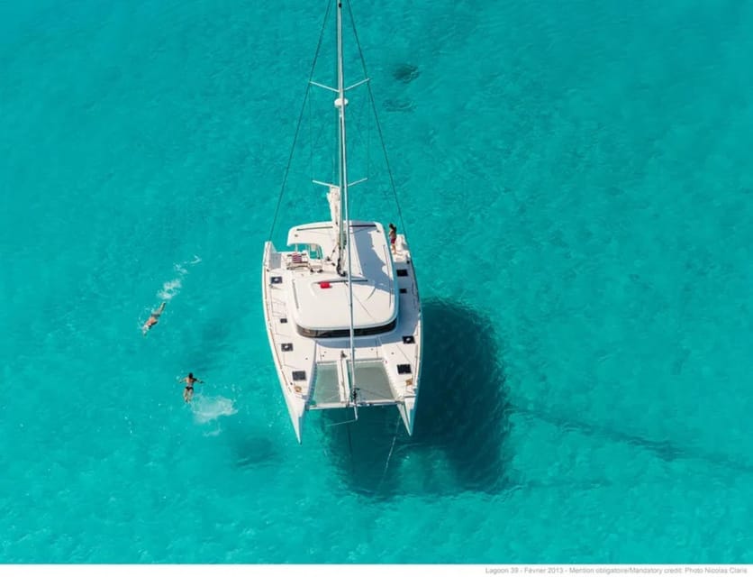 From Palau: Catamaran tour in La Maddalena Archipelago - The Boat Setup: Lagoon Catamaran Comfort Without Overkill