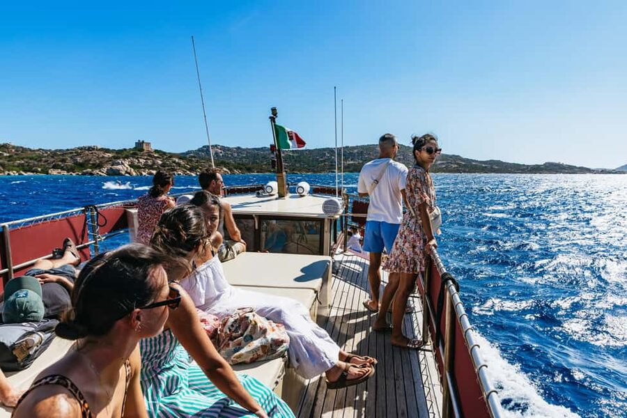 From Palau/La Maddal: Boat Tour of La Maddalena Archipelago - Finding Apollo II at Palau (and getting parked)