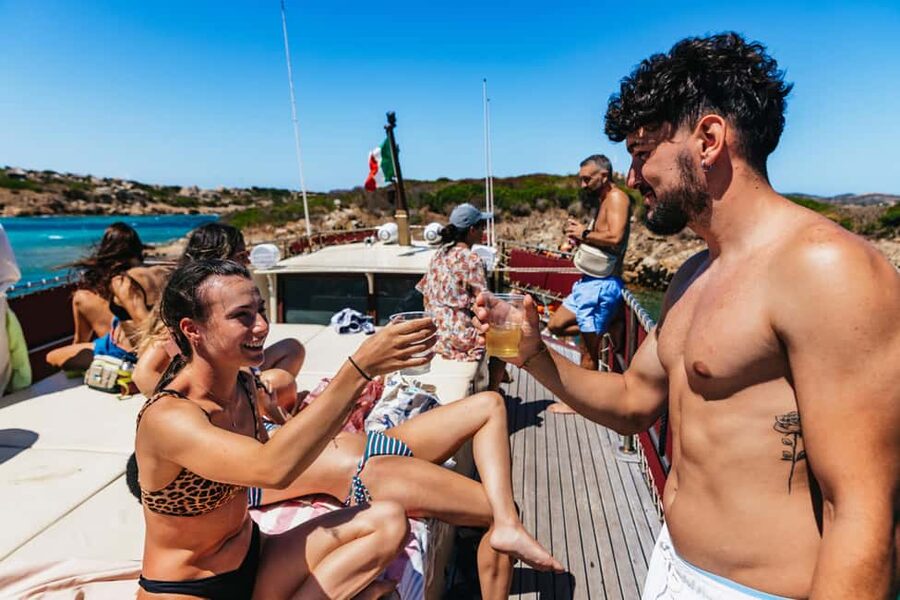 From Palau/La Maddal: Boat Tour of La Maddalena Archipelago - What’s included on this Apollo II tour (and what you should bring)
