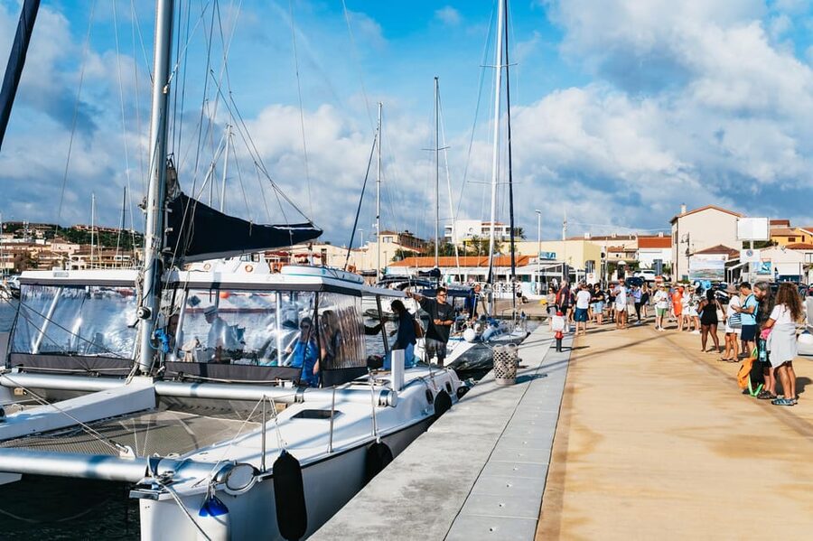 From Palau: La Maddalena Archipelago Catamaran Tour w/ Lunch - Catamaran Comfort With a Real Small-Group Feel